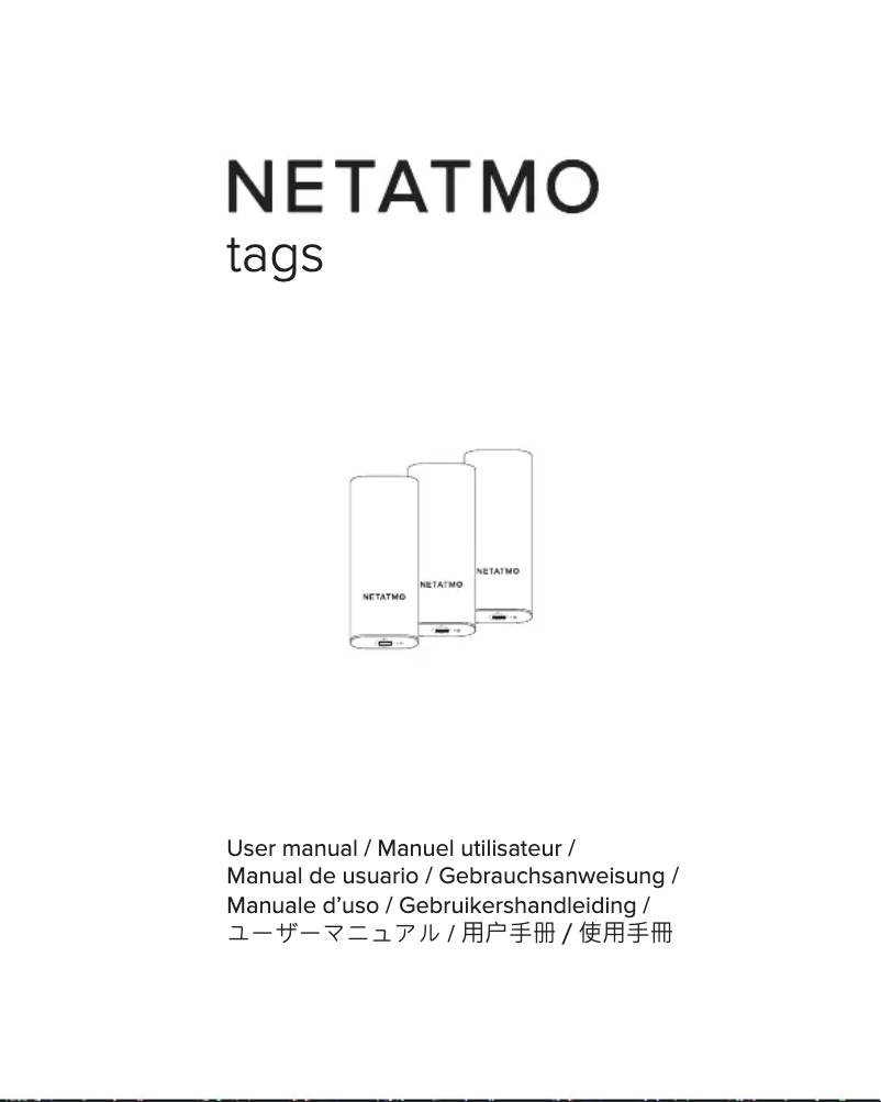 Página nº 1 - Manual de usuario Netatmo Tags