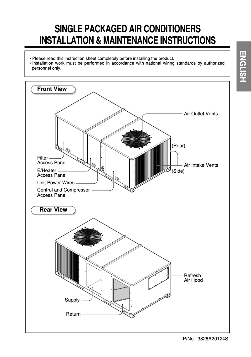 Página 1 del manual Manual de usuario LG LK-0880BH