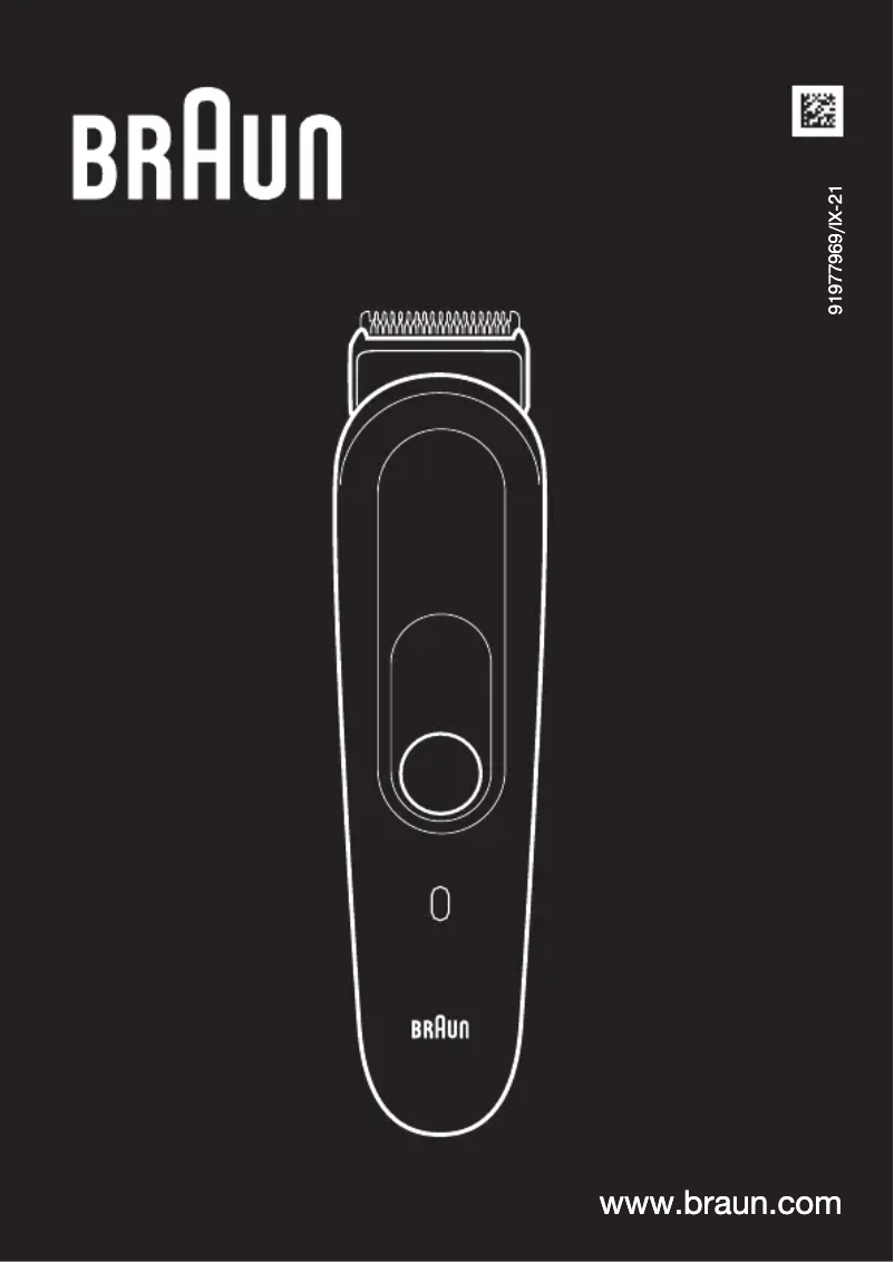 Página nº 1 - Manual de usuario Braun Multigroomer 7 MGK7330