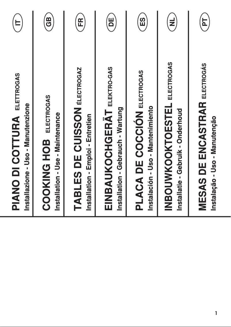 Imagen de la primera página del manual del dispositivo HGV 382 SFB