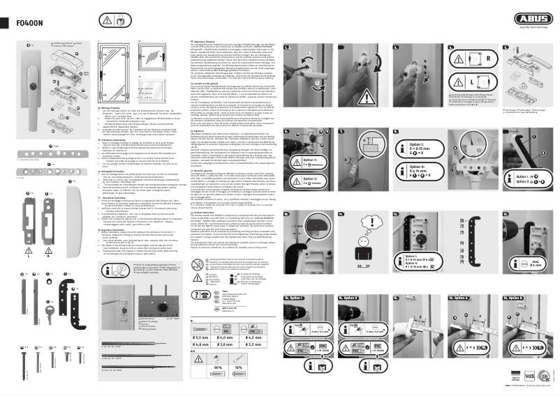 Imagen de la primera página del manual del dispositivo FUFT50050B