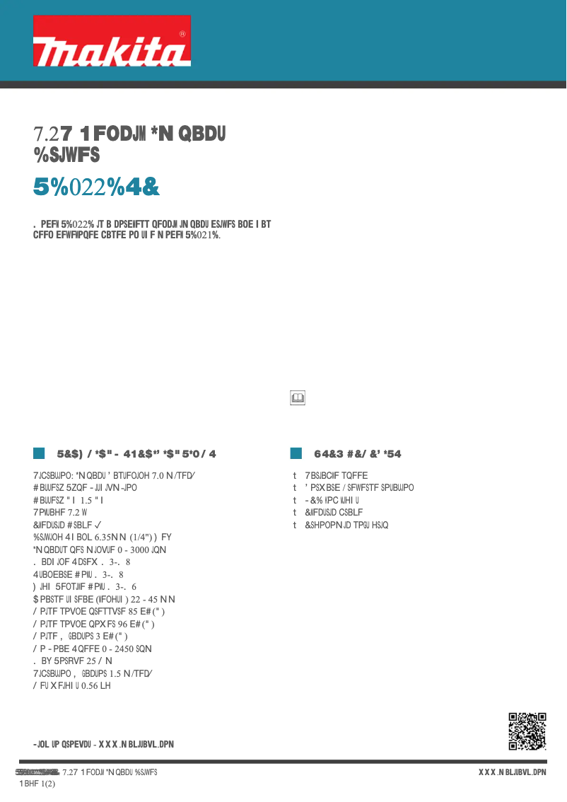 Imagen de la primera página del manual del dispositivo TD022DSE