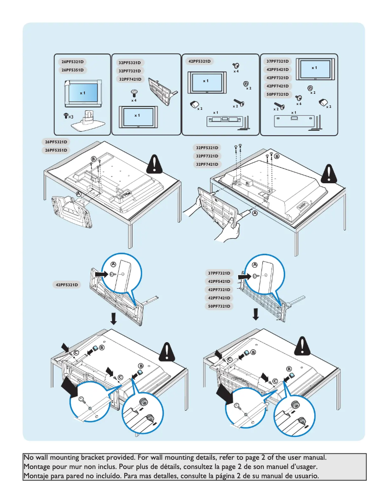 Página 1 del manual Guía de inicio rápido Philips 26PF5321D