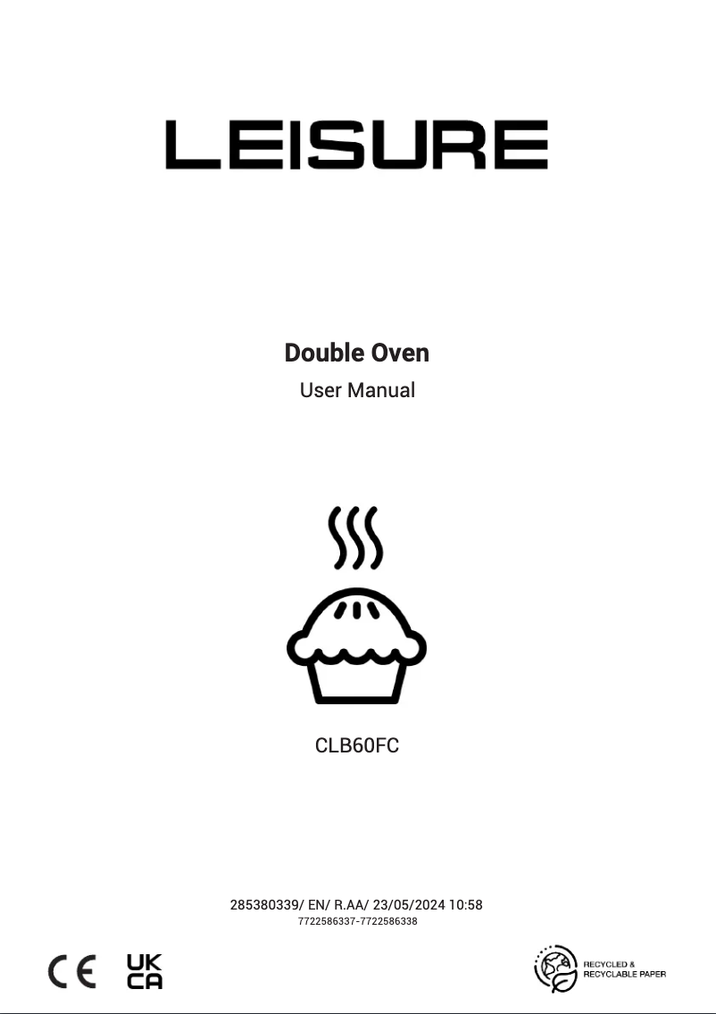 Página 1 del manual Manual de usuario Leisure CLB60FC