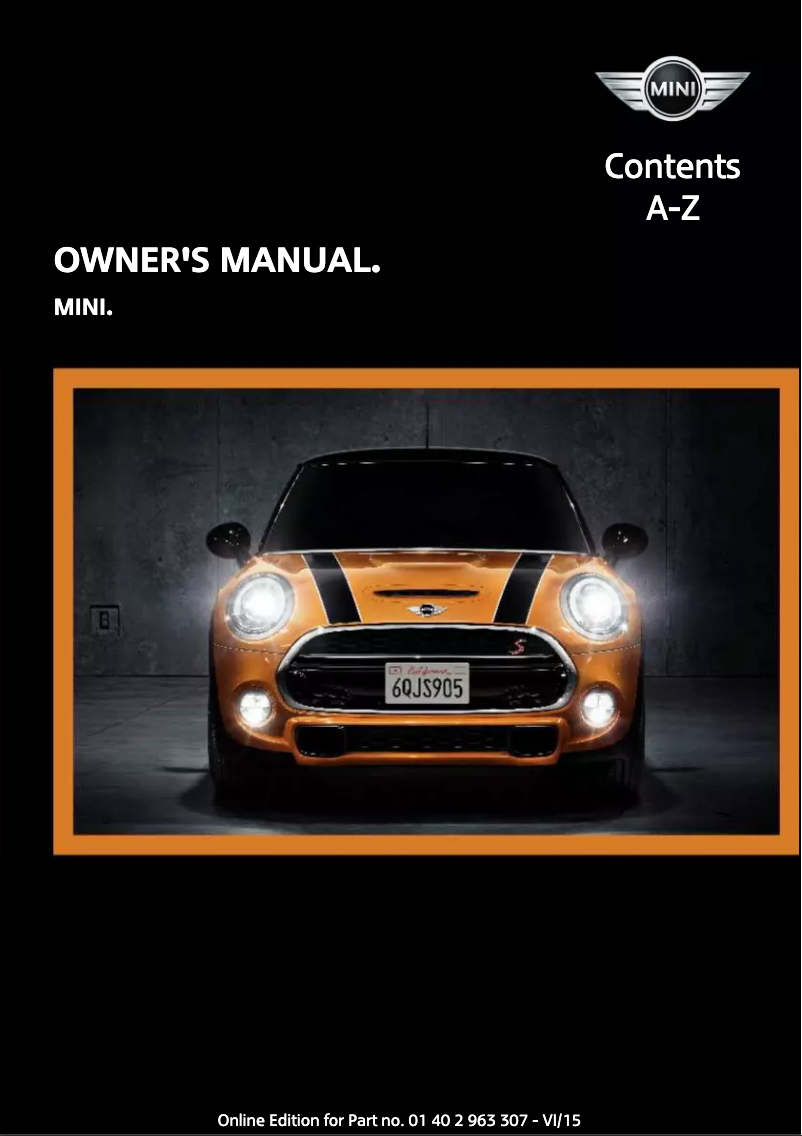 Imagen de la primera página del manual del dispositivo Hardtop (2016)