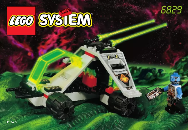 Página 1 del manual Manual de usuario Lego Space 6829