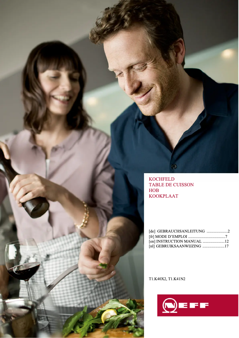 Imagen de la primera página del manual del dispositivo TK 1341 N GK