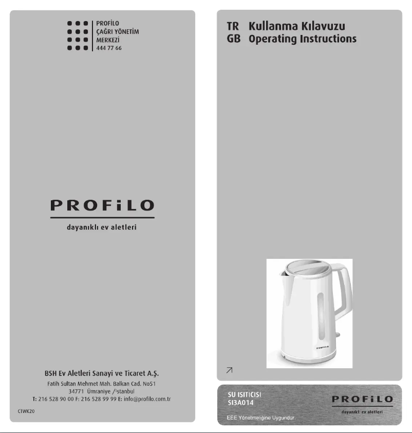 Imagen de la primera página del manual del dispositivo SI3A014