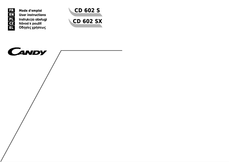 Imagen de la primera página del manual del dispositivo CD 602 S