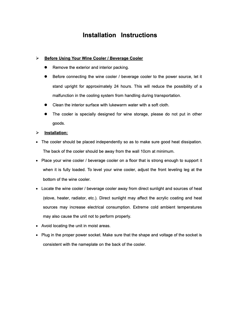 Imagen de la primera página del manual del dispositivo LW3370B