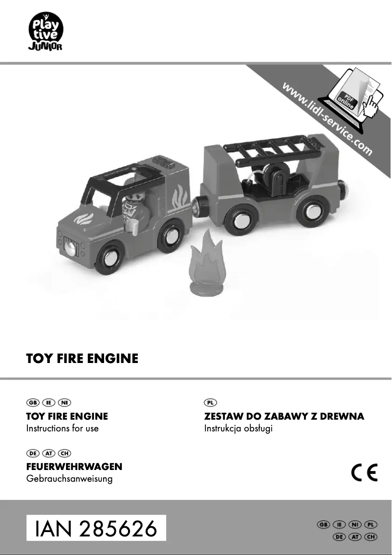 Imagen de la primera página del manual del dispositivo IAN 285626