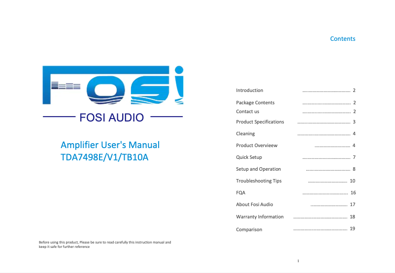 Imagen de la primera página del manual del dispositivo V1.0B