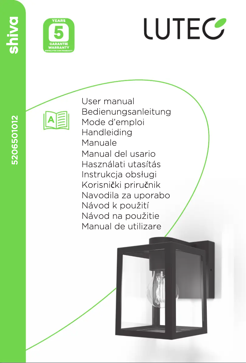 Imagen de la primera página del manual del dispositivo Shiva