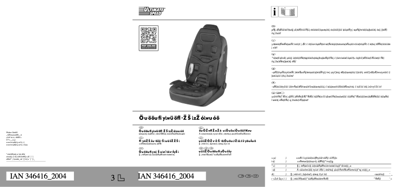 Imagen de la primera página del manual del dispositivo IAN 346416
