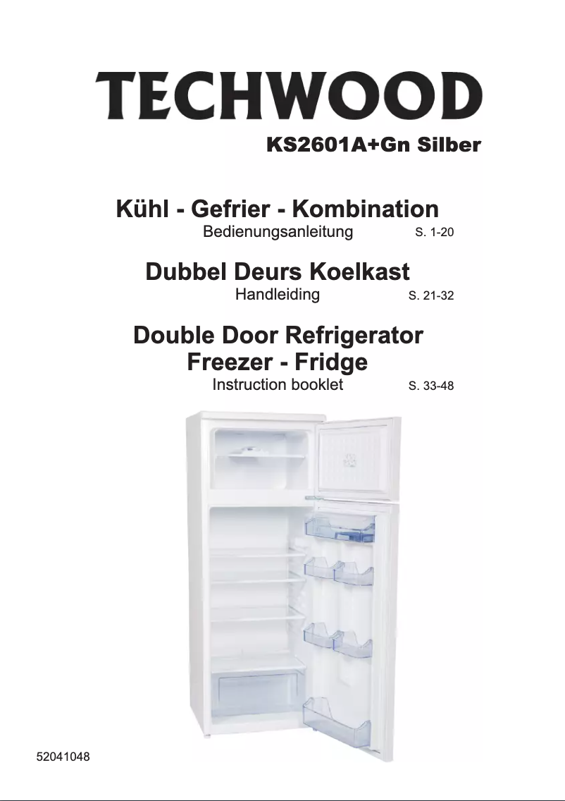 Imagen de la primera página del manual del dispositivo KS 2601