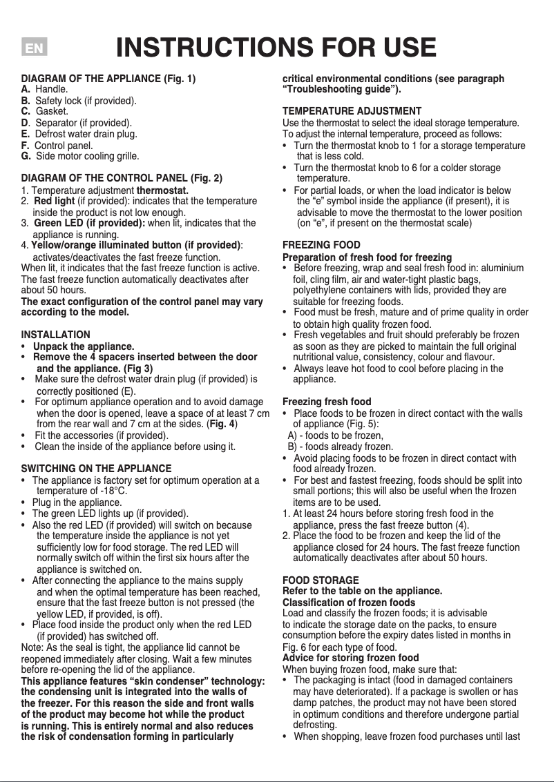 Imagen de la primera página del manual del dispositivo CS1A250HFA1