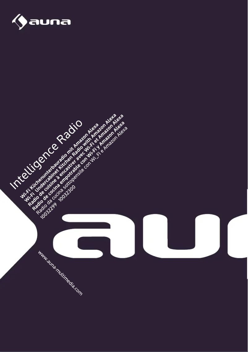 Página nº 1 - Manual de usuario Auna Intelligence Radio