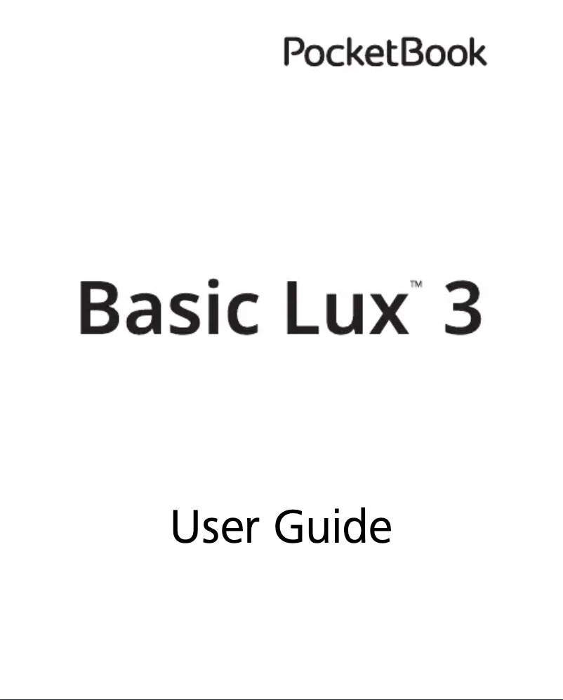 Imagen de la primera página del manual del dispositivo Basic Lux 3