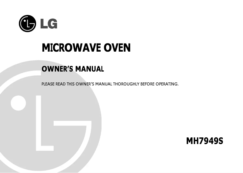 Imagen de la primera página del manual del dispositivo MH7949S