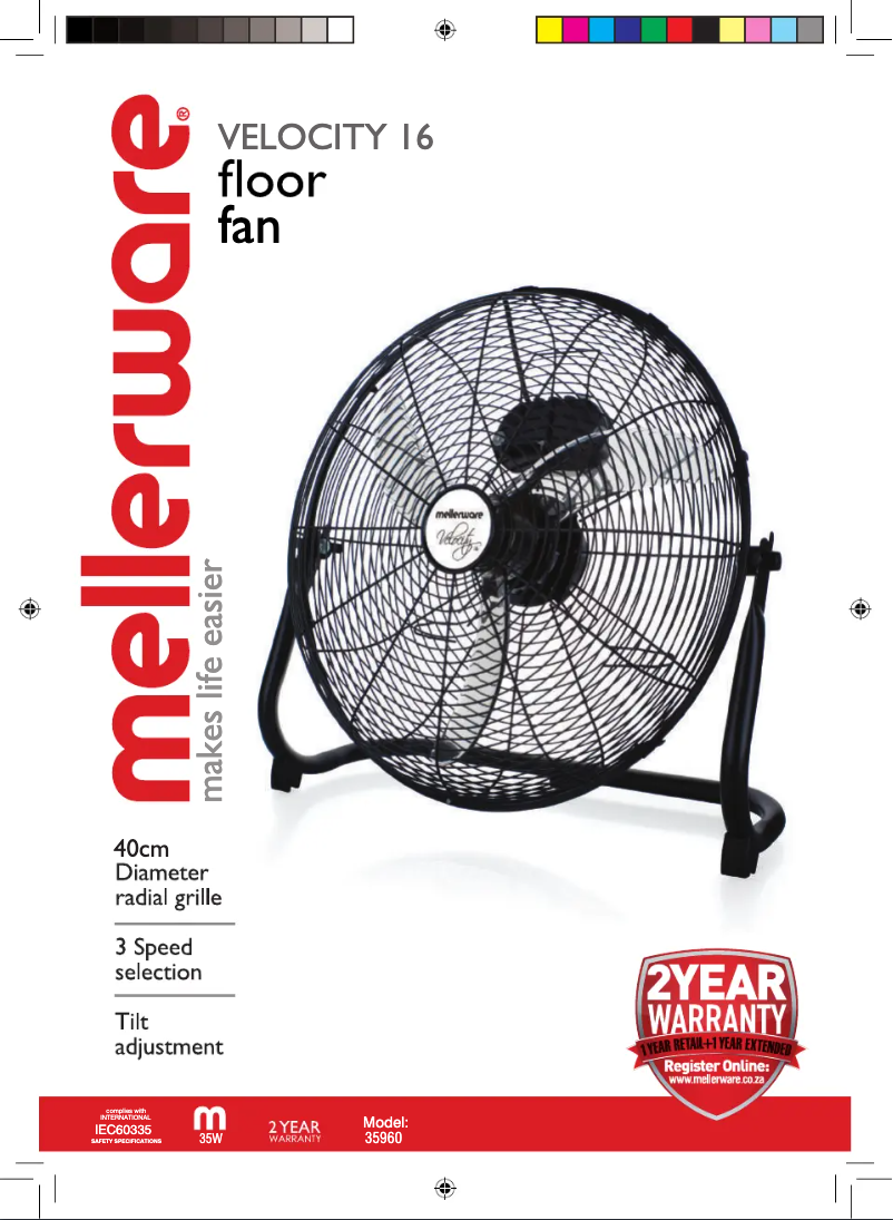 Imagen de la primera página del manual del dispositivo 35960