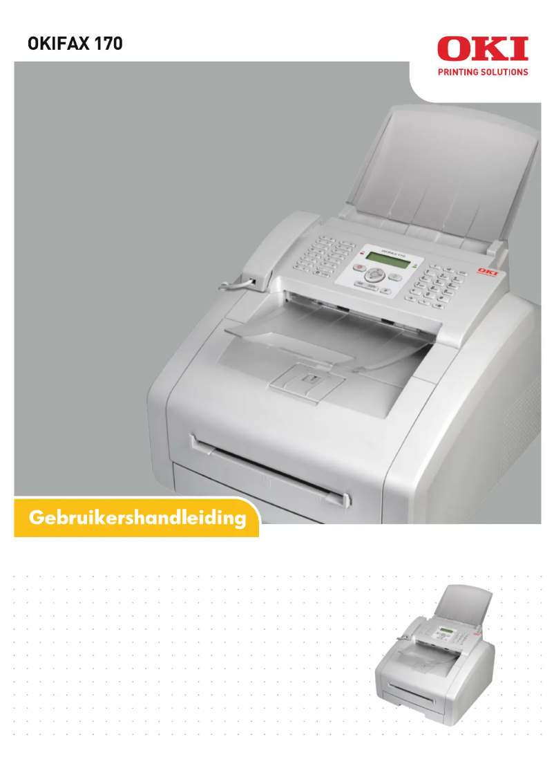 Página 1 del manual Manual de usuario OKI OKIFAX 170