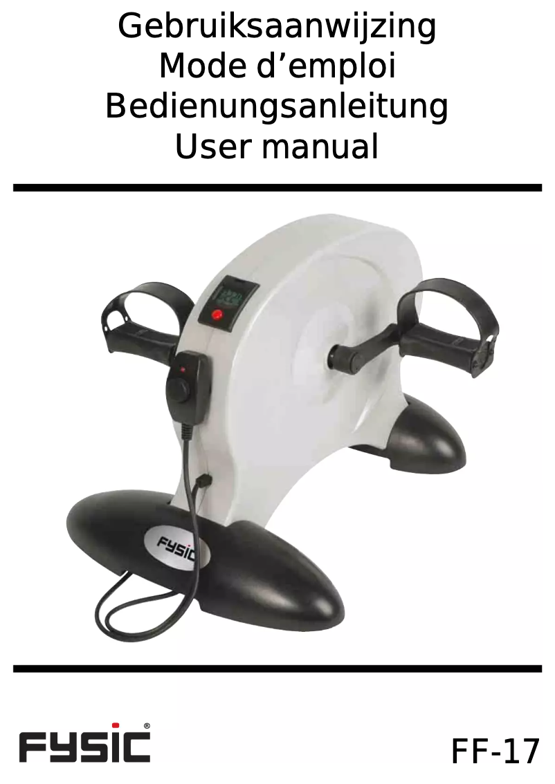 Página 1 del manual Manual de usuario Fysic FF-17