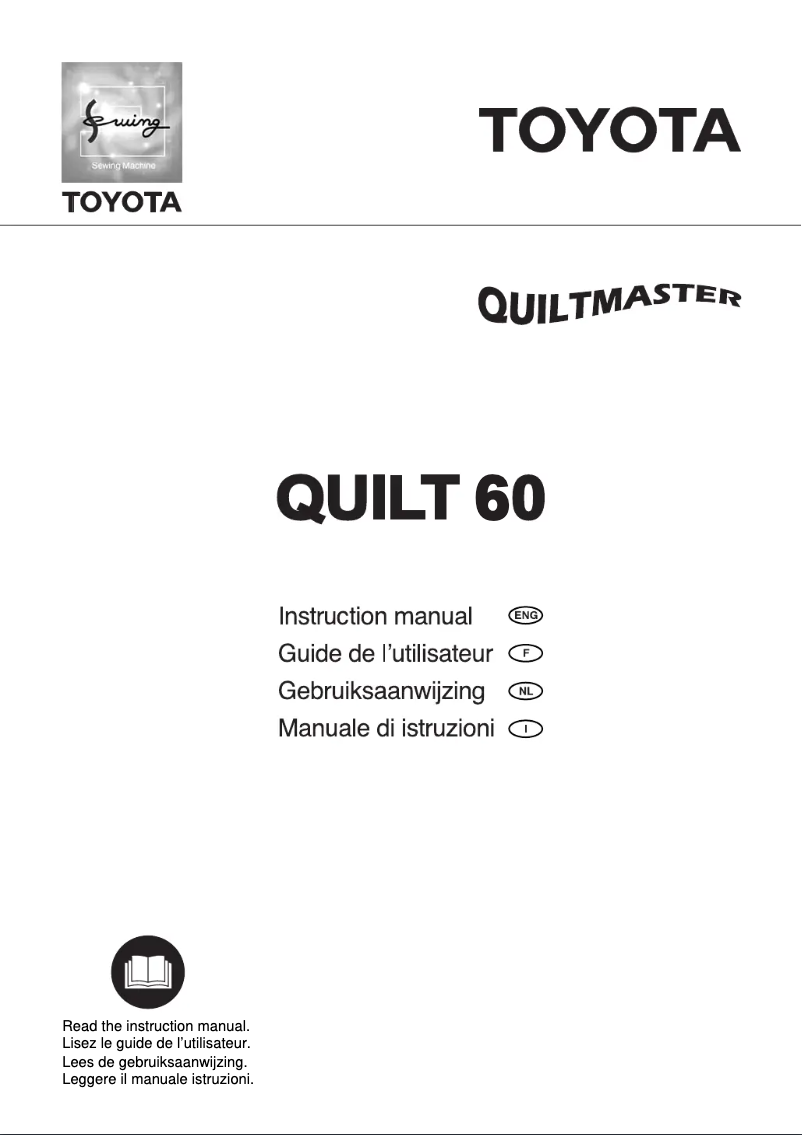 Imagen de la primera página del manual del dispositivo Quilt60