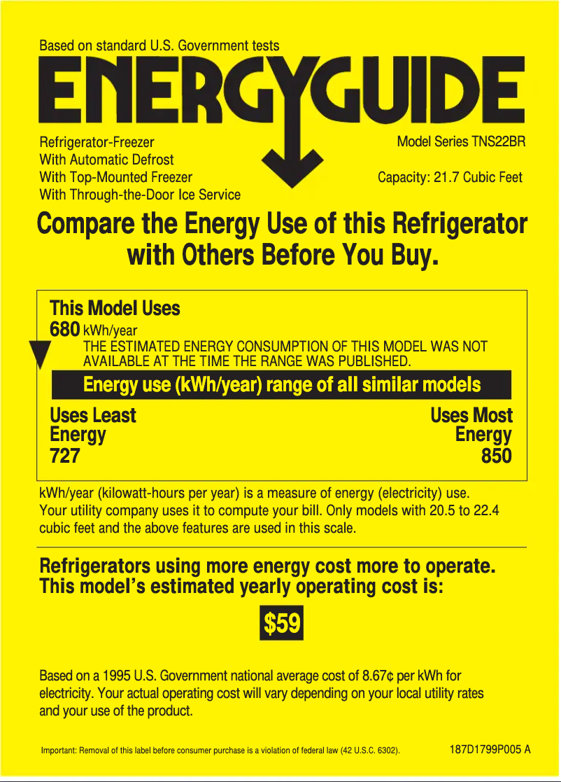 Imagen de la primera página del manual del dispositivo Profile Performance TNS22BRCRBS