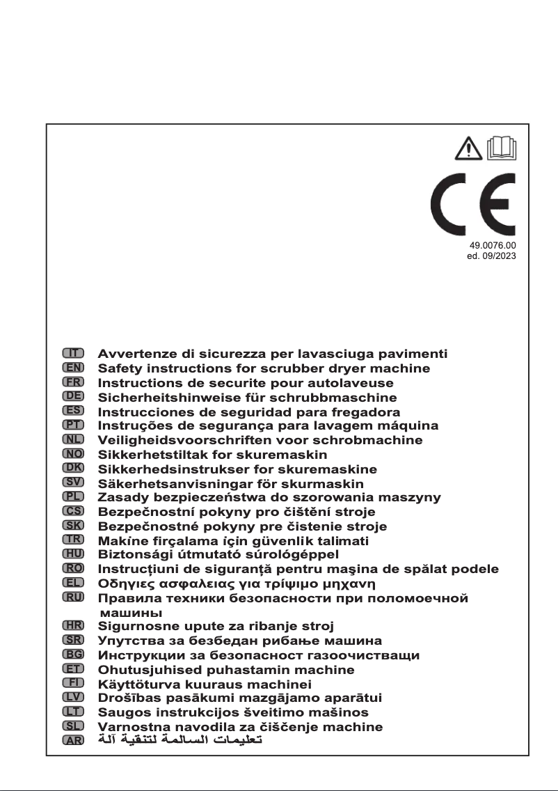 Imagen de la primera página del manual del dispositivo FR 30 D 45 TOUCH