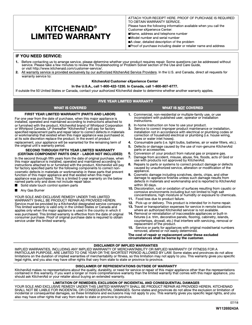 Imagen de la primera página del manual del dispositivo KFGC558JYP