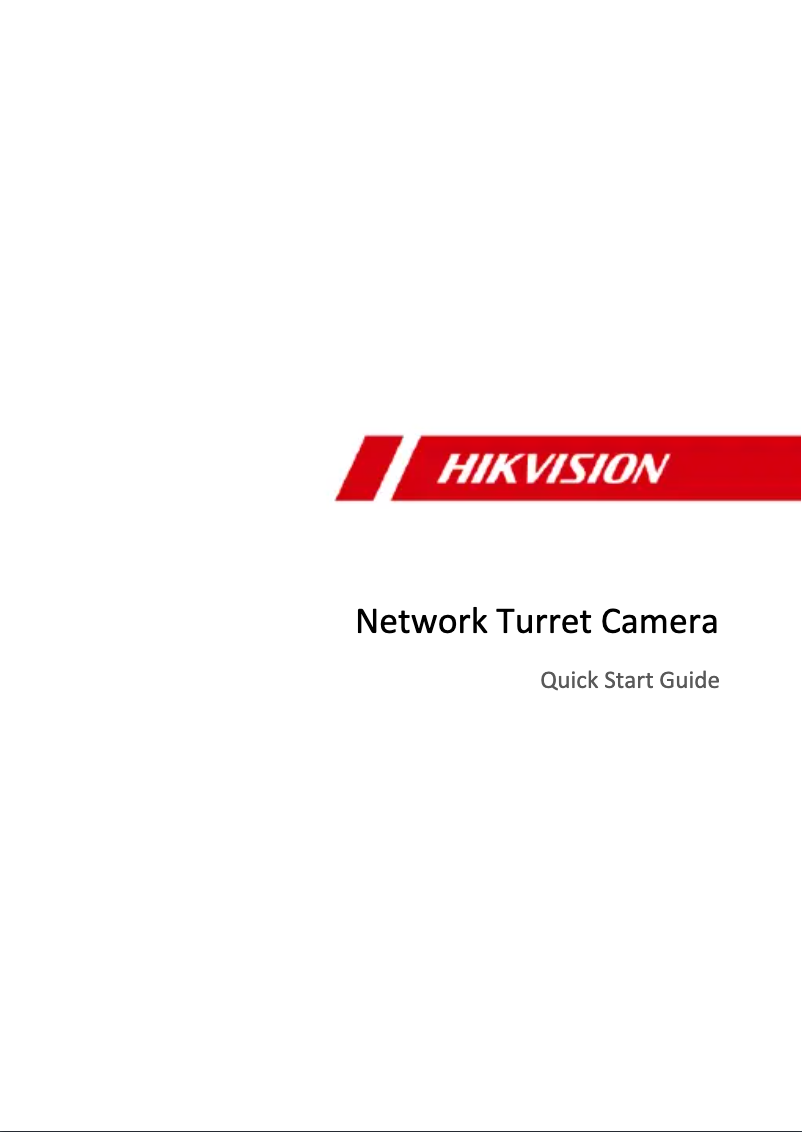 Página 1 del manual Guía de inicio rápido Hikvision DS-2CD2363G2-I