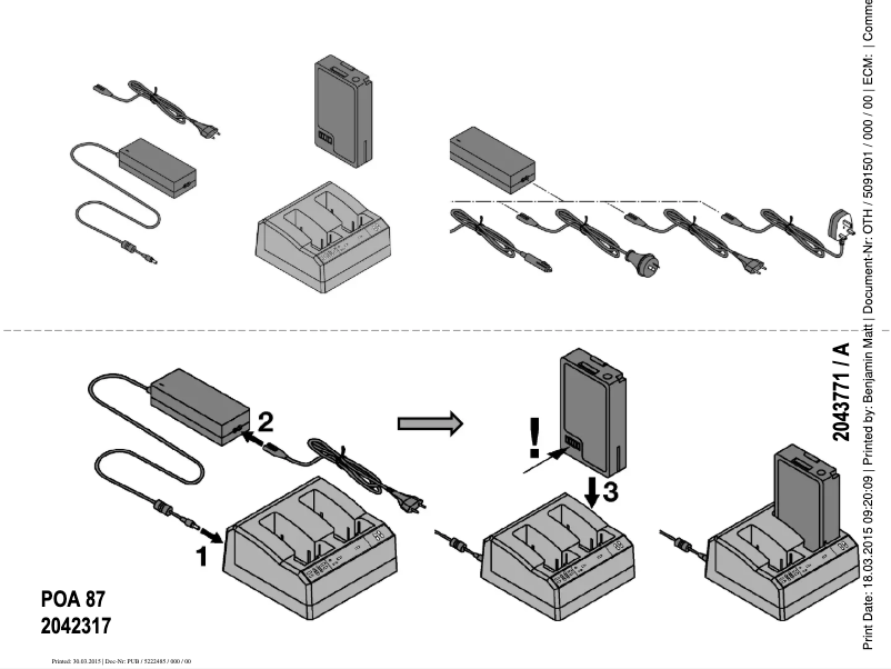 Imagen de la primera página del manual del dispositivo POS 180