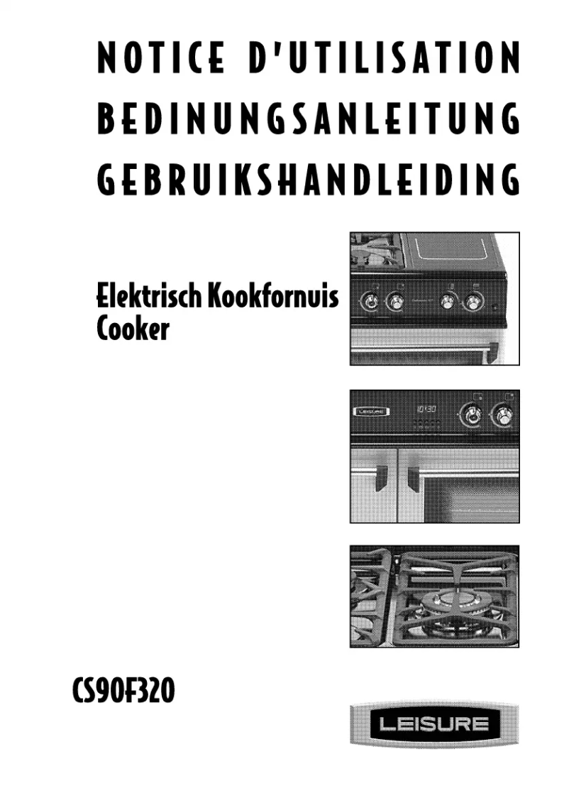 Imagen de la primera página del manual del dispositivo Cuisinemaster CS90F320