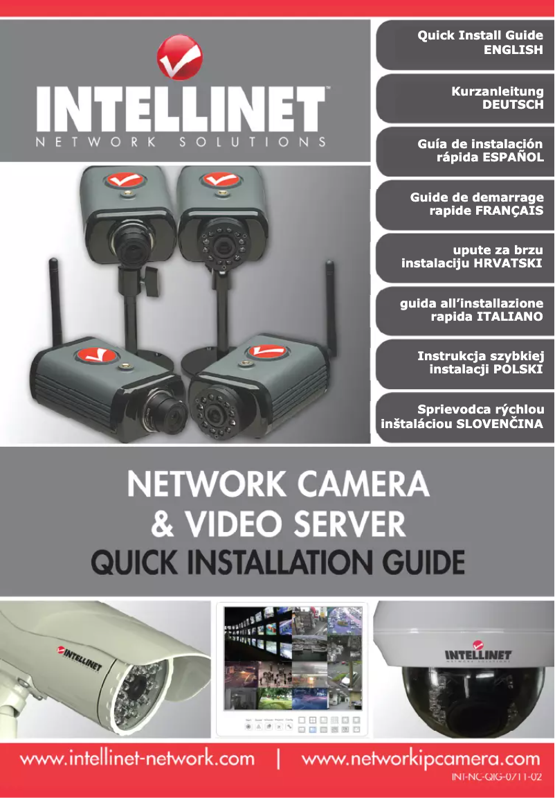 Imagen de la primera página del manual del dispositivo IDC-752IR