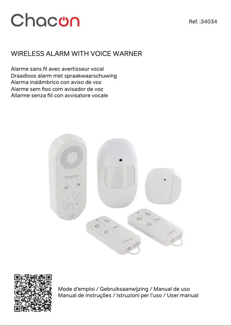 Imagen de la primera página del manual del dispositivo 34034