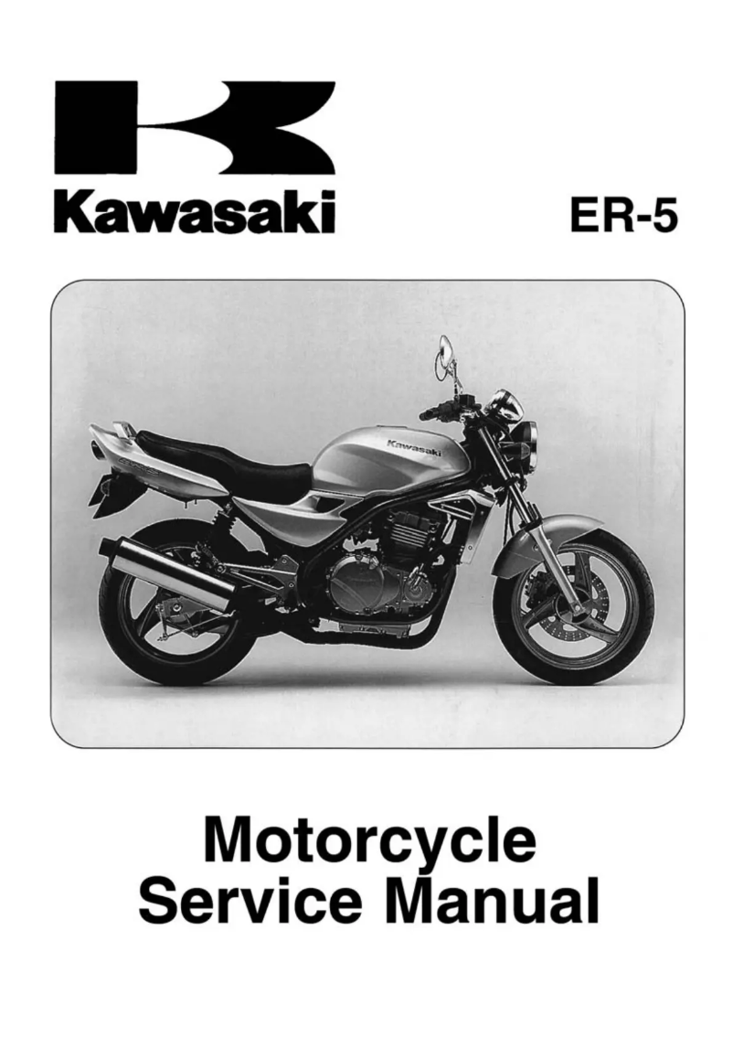 Página 1 del manual Manual de usuario Kawasaki ER-5 (2004)
