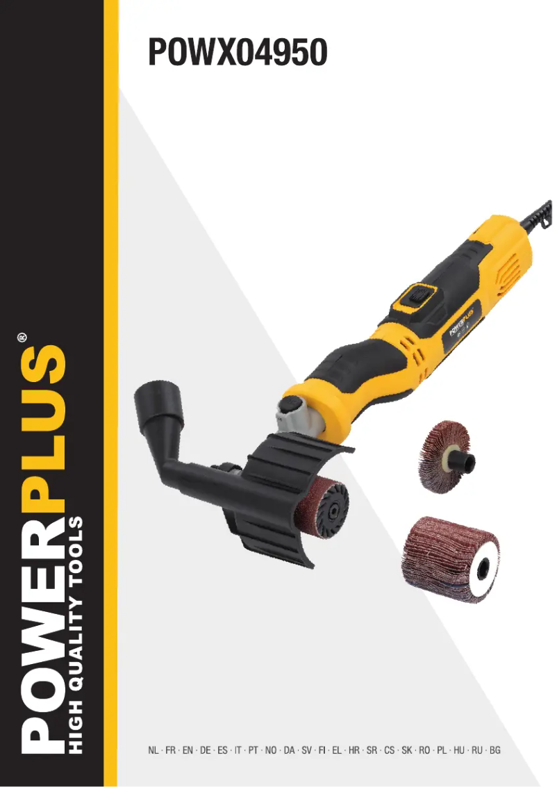 Imagen de la primera página del manual del dispositivo POWX04950