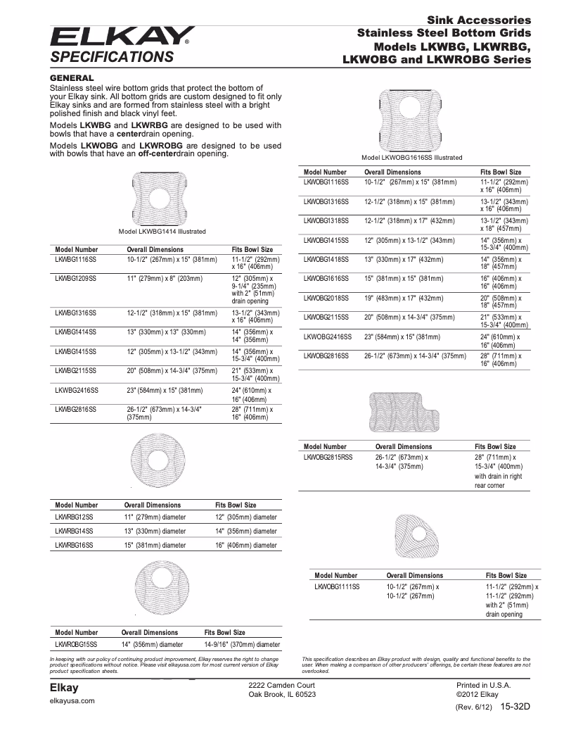 Imagen de la primera página del manual del dispositivo LKWOBG1118SS