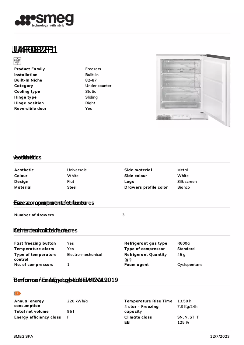 Imagen de la primera página del manual del dispositivo U4F082F1