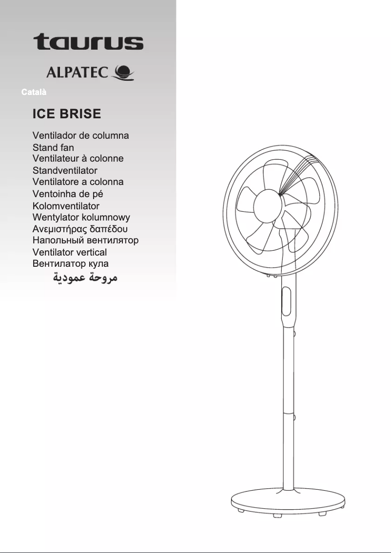 Página 1 del manual Manual de usuario Taurus Ice Brise