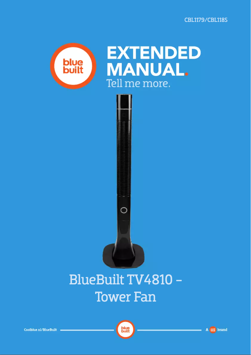 Página nº 1 - Manual de usuario BlueBuilt TV4810