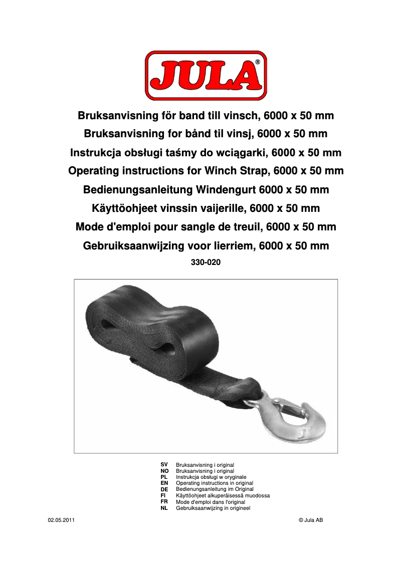 Página 1 del manual Manual de usuario Hamron 330020