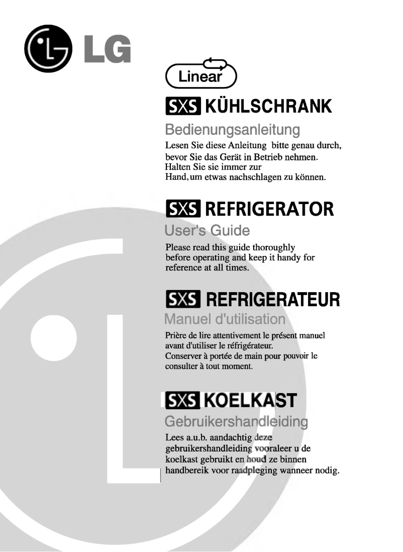 Página nº 1 - Manual de usuario LG GR-L197QUJV