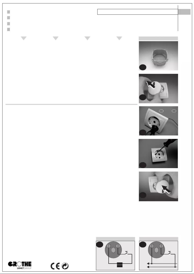 Imagen de la primera página del manual del dispositivo SG 851 8-12V AC