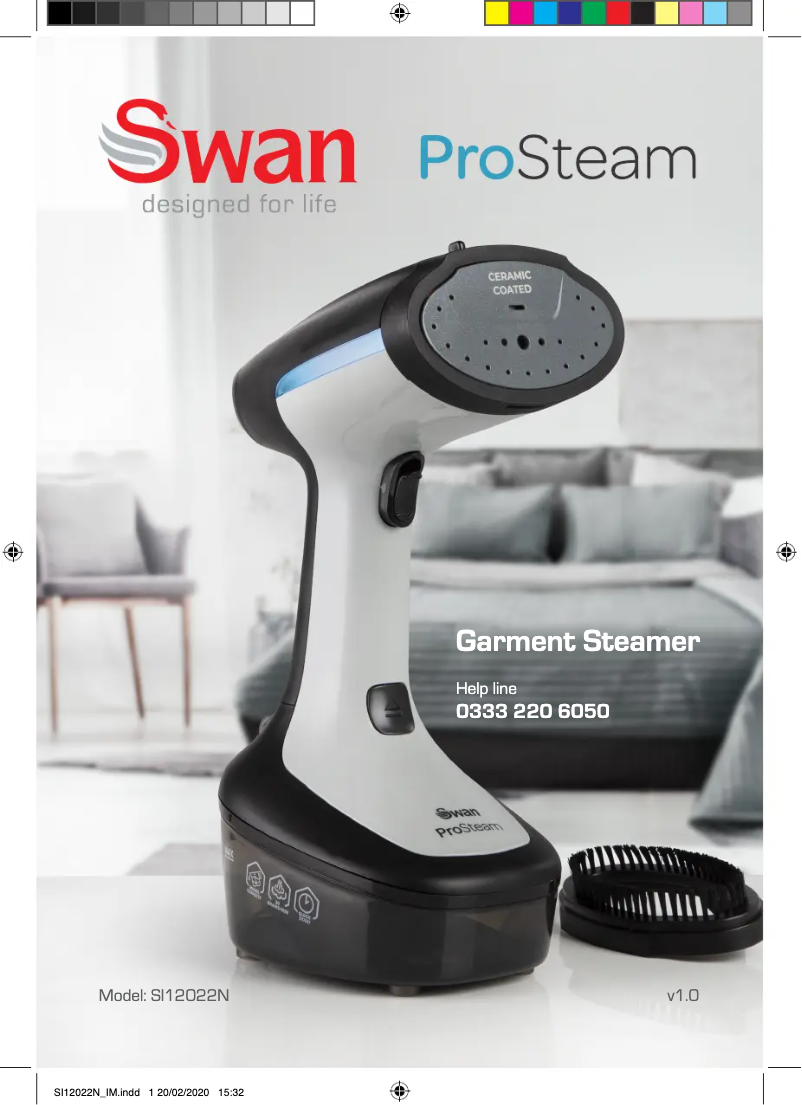 Página 1 del manual Manual de usuario Swan ProSteam SI12022N