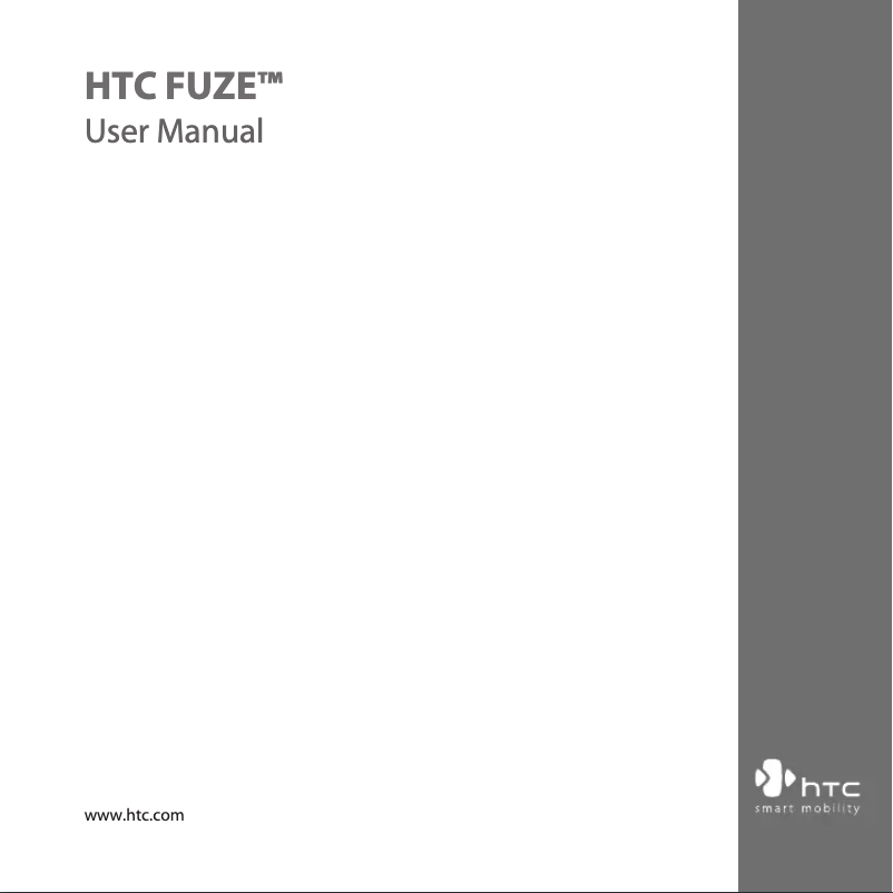 Imagen de la primera página del manual del dispositivo Fuze