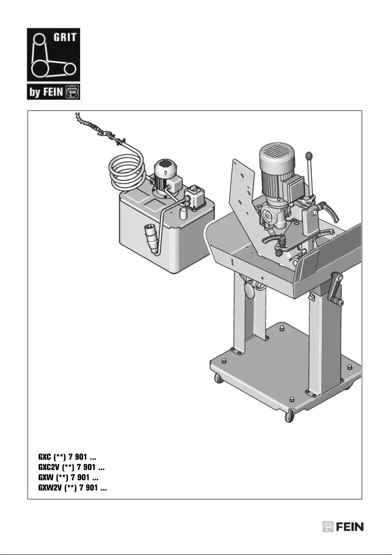 Imagen de la primera página del manual del dispositivo GRIT GXC