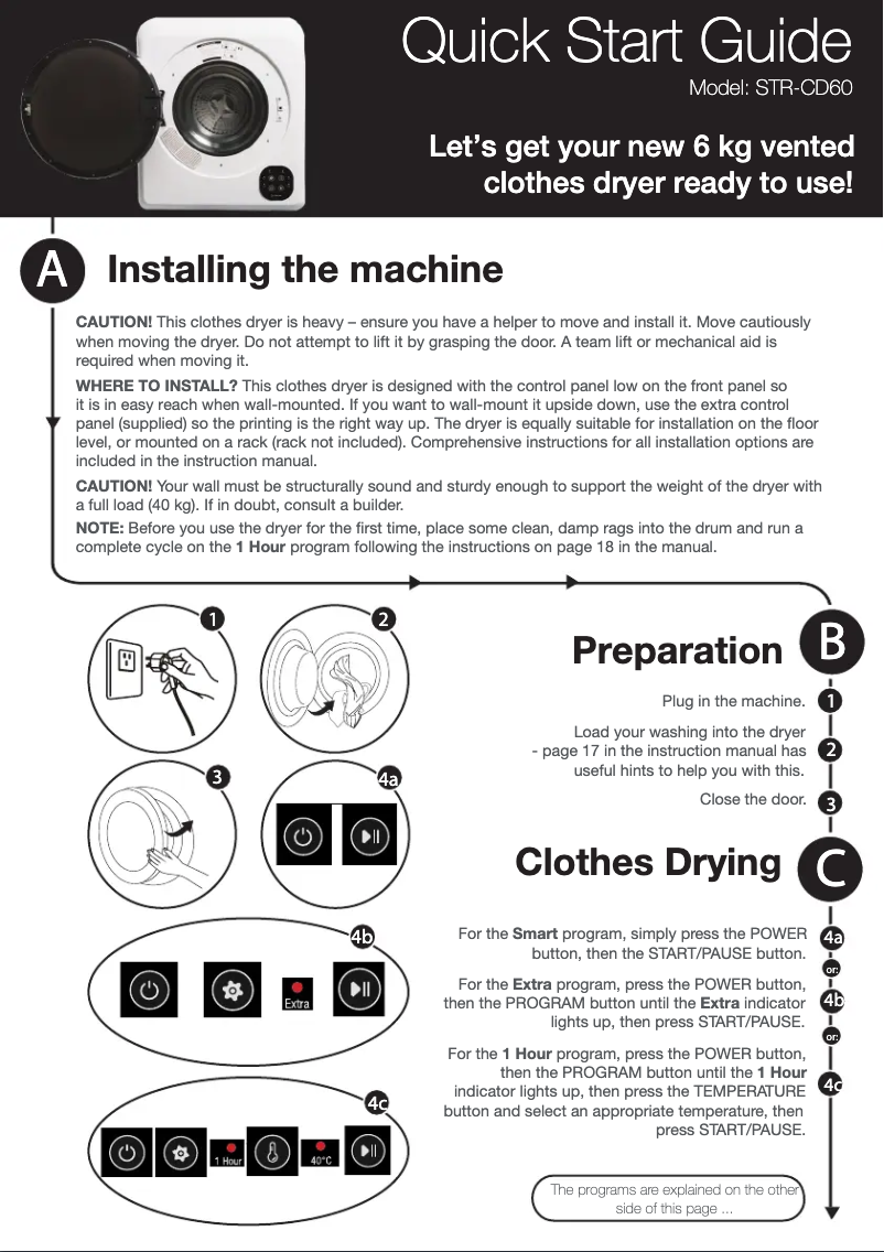 Imagen de la primera página del manual del dispositivo STR-CD60