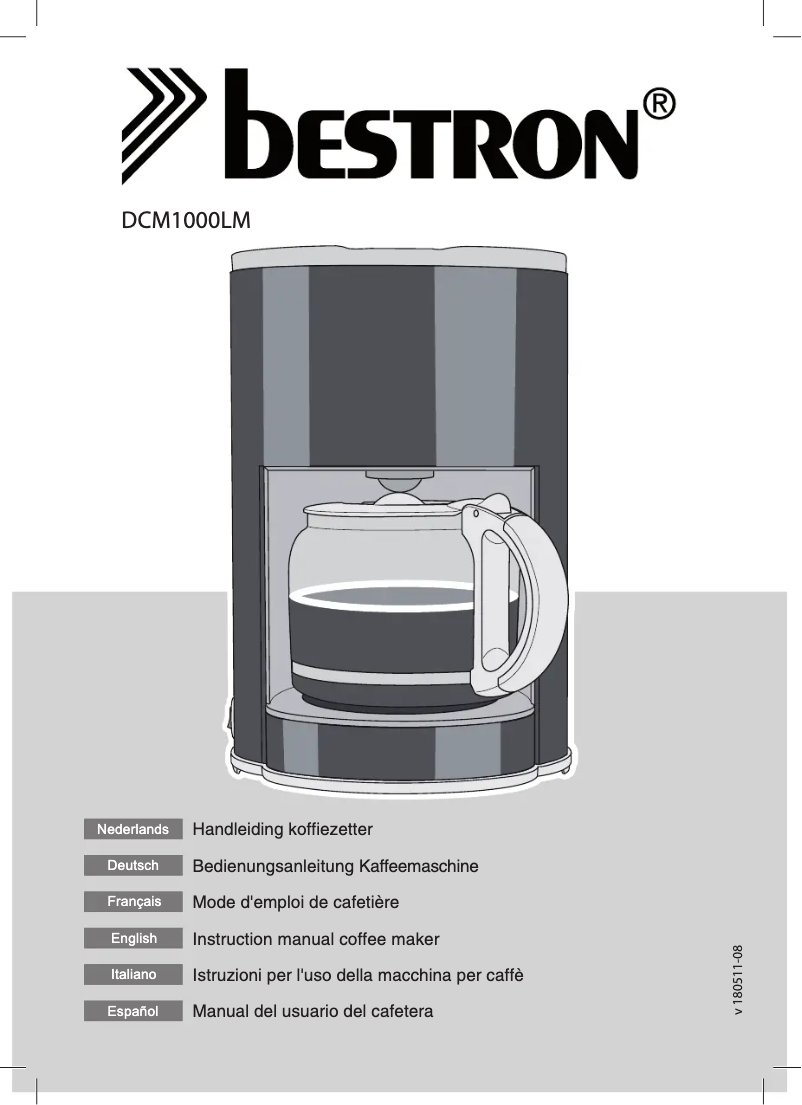 Imagen de la primera página del manual del dispositivo DCM1000LM