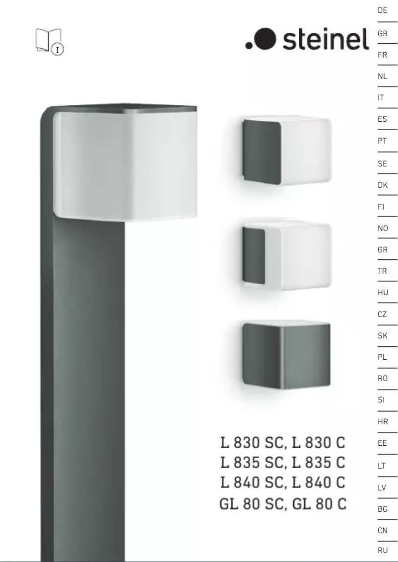 Página 1 del manual Manual de usuario Steinel L 830 SC